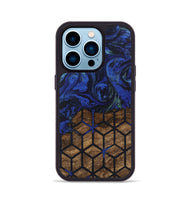 iPhone 14 Pro Wood Phone Case - Ana (Pattern, 746750)