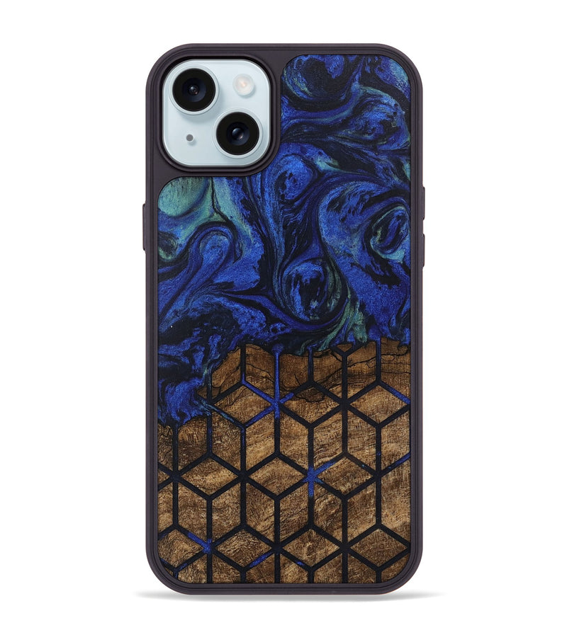 iPhone 15 Plus Wood Phone Case - Ana (Pattern, 746750)