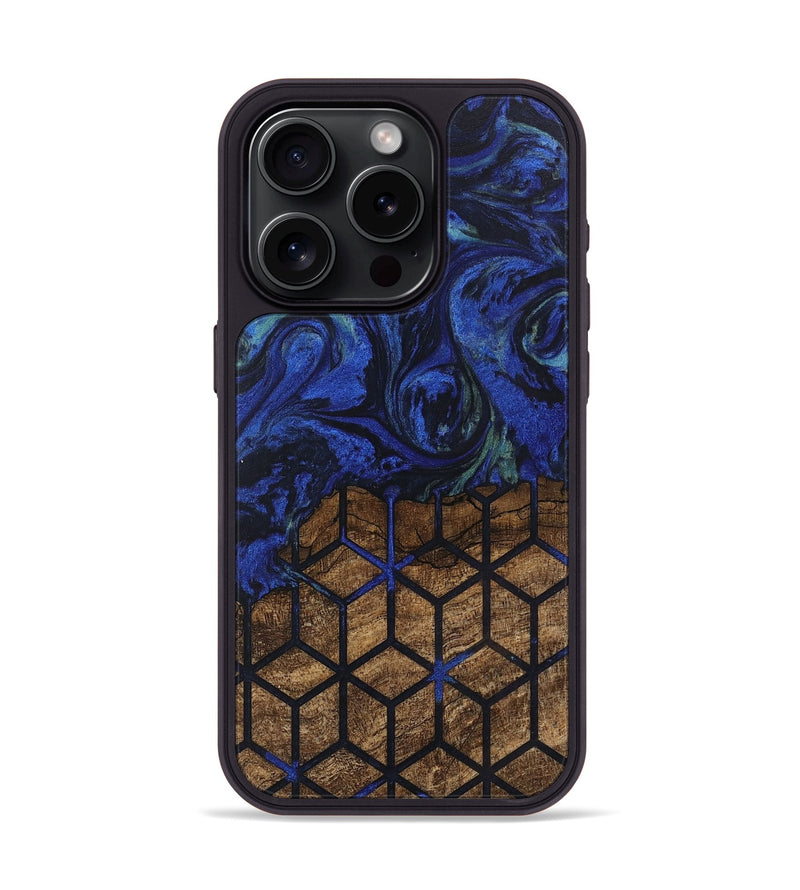 iPhone 15 Pro Wood Phone Case - Ana (Pattern, 746750)