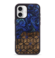 iPhone 16 Plus Wood Phone Case - Ana (Pattern, 746750)