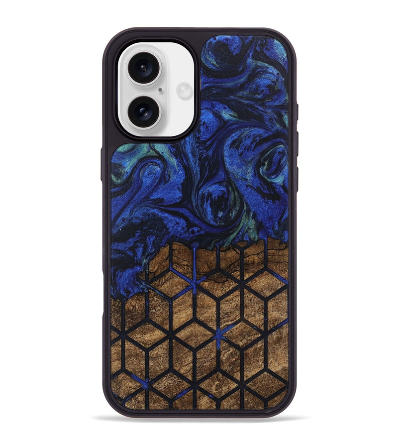 iPhone 16 Plus Wood Phone Case - Ana (Pattern, 746750)