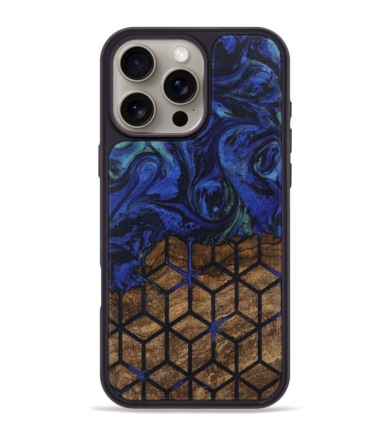 iPhone 16 Pro Max Wood Phone Case - Ana (Pattern, 746750)