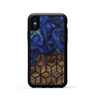 iPhone Xs Wood Phone Case - Ana (Pattern, 746750)