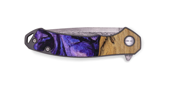 EDC Wood Pocket Knife - Karyme (Purple, 746751)