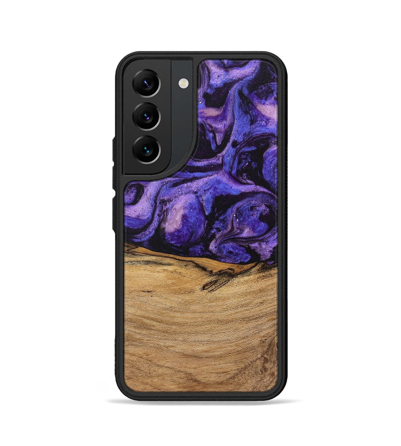 Galaxy S22 Wood Phone Case - Karyme (Purple, 746751)