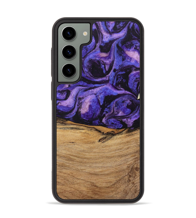 Galaxy S23 Plus Wood Phone Case - Karyme (Purple, 746751)