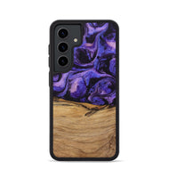 Galaxy S24 Wood Phone Case - Karyme (Purple, 746751)