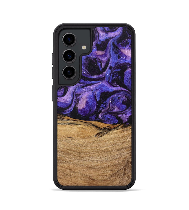 Galaxy S24 Wood Phone Case - Karyme (Purple, 746751)