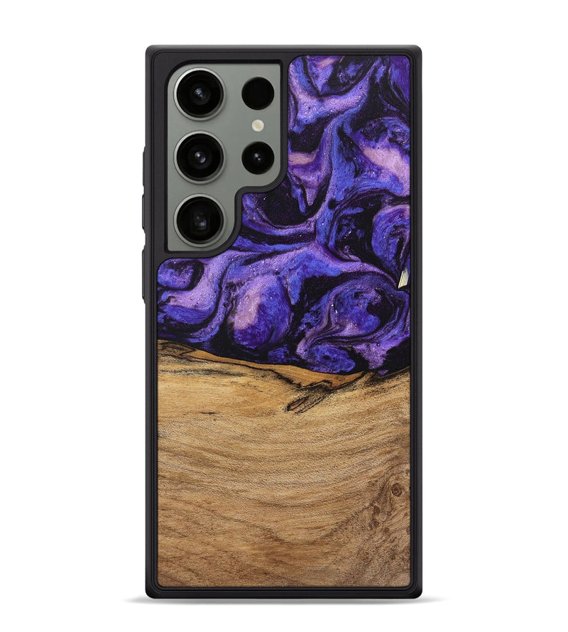 Galaxy S24 Ultra Wood Phone Case - Karyme (Purple, 746751)