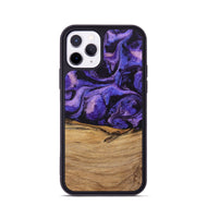 iPhone 11 Pro Wood Phone Case - Karyme (Purple, 746751)