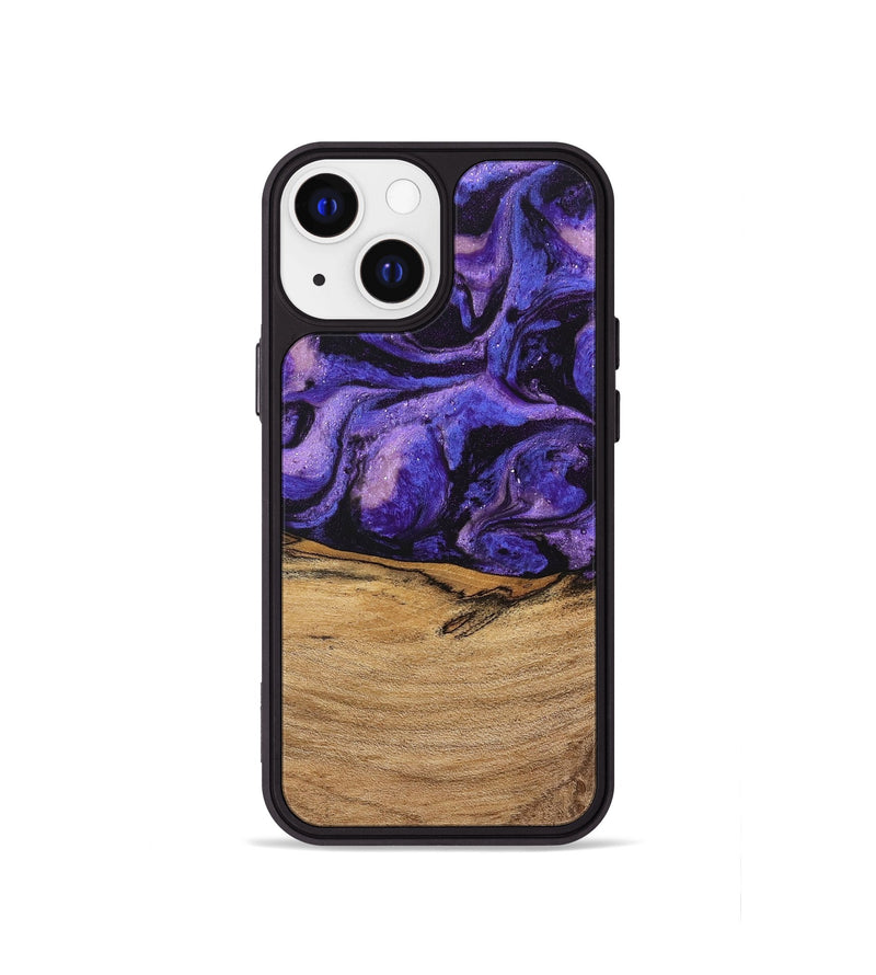 iPhone 13 mini Wood Phone Case - Karyme (Purple, 746751)