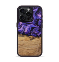 iPhone 15 Pro Wood Phone Case - Karyme (Purple, 746751)