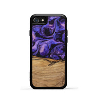 iPhone SE Wood Phone Case - Karyme (Purple, 746751)