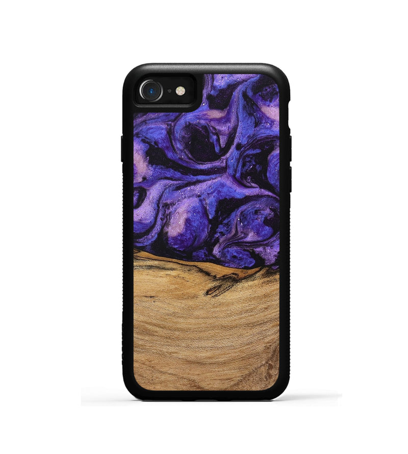 iPhone SE Wood Phone Case - Karyme (Purple, 746751)