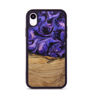 iPhone Xr Wood Phone Case - Karyme (Purple, 746751)