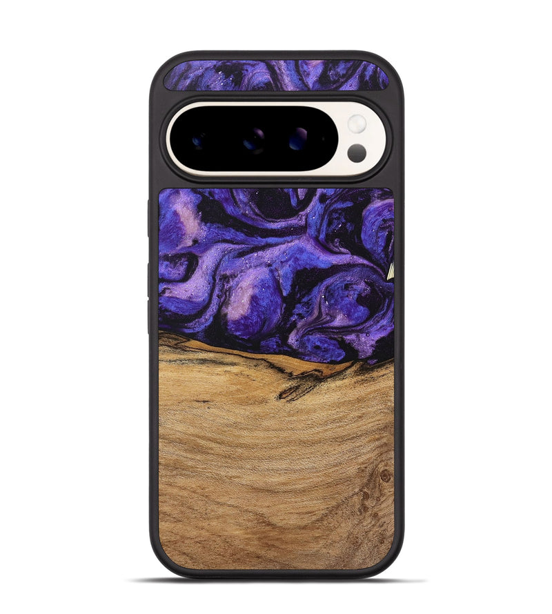 Pixel 9 Pro Wood Phone Case - Karyme (Purple, 746751)