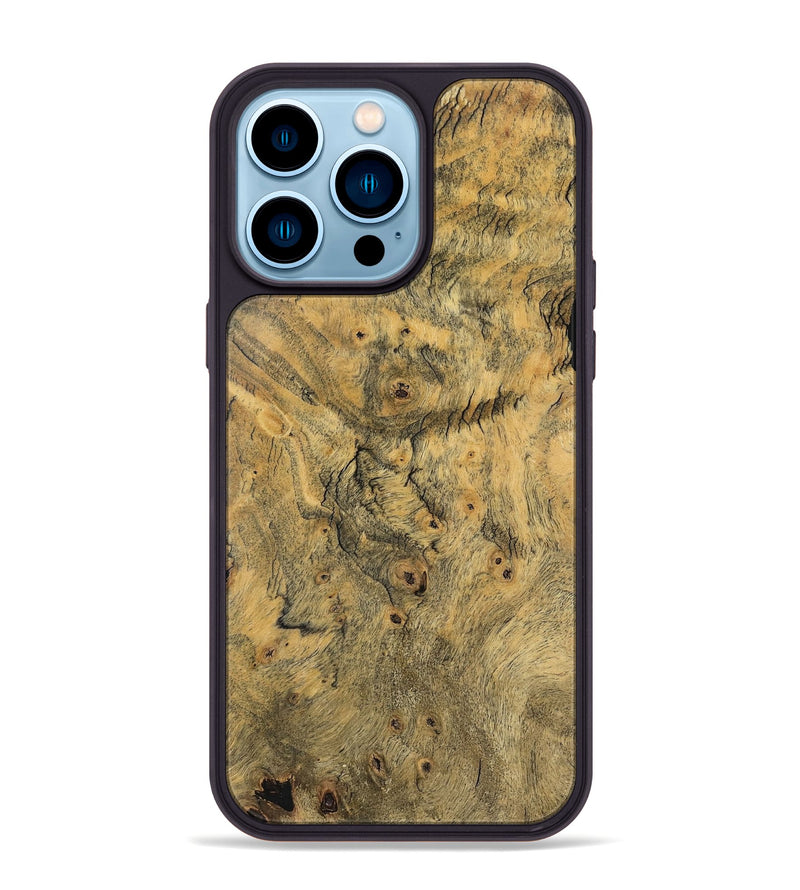 iPhone 14 Pro Max Wood Phone Case - Shelbi (Wood Burl, 746752)