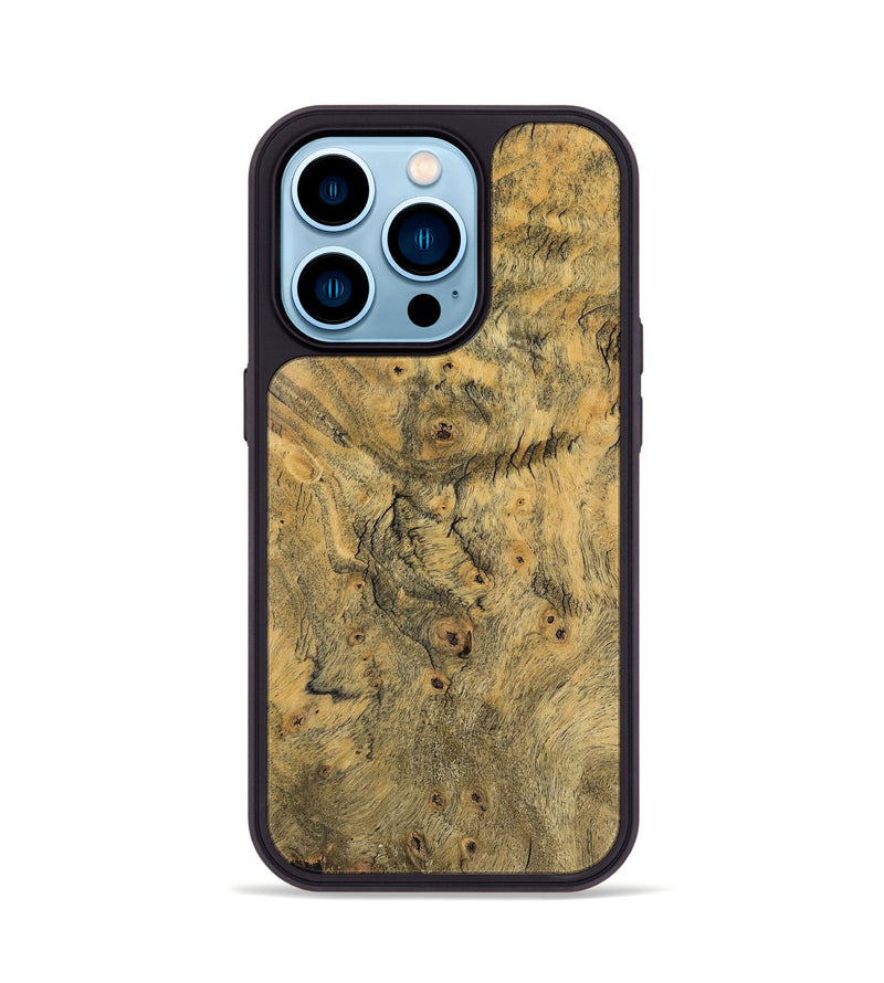 iPhone 14 Pro Wood Phone Case - Shelbi (Wood Burl, 746752)