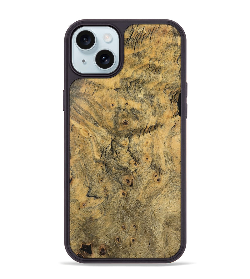 iPhone 15 Plus Wood Phone Case - Shelbi (Wood Burl, 746752)