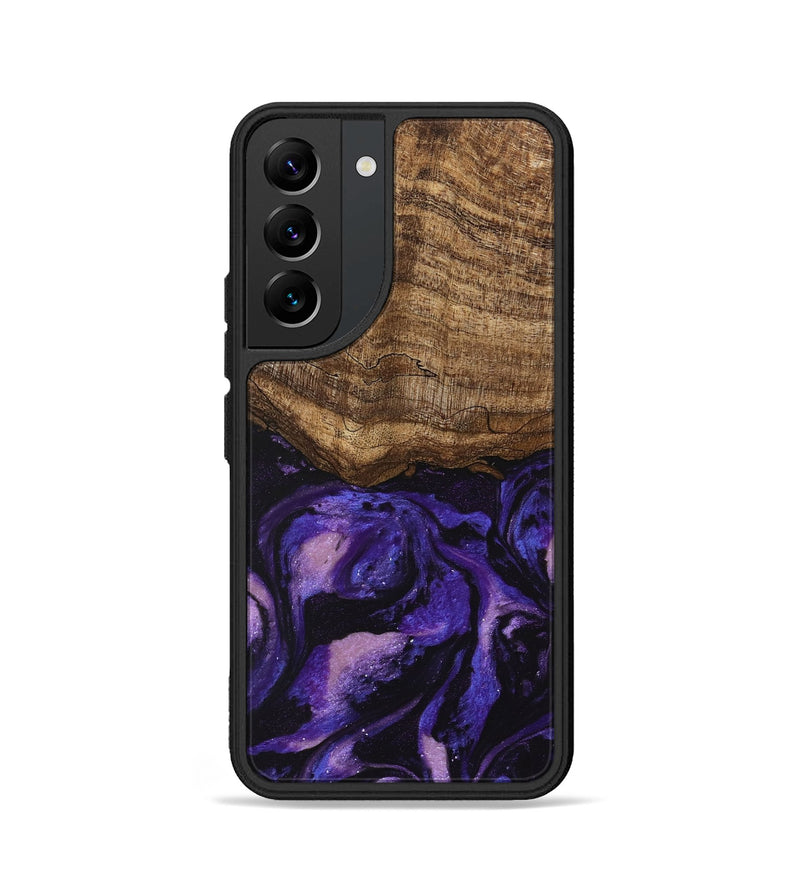 Galaxy S22 Wood Phone Case - Lexi (Purple, 746756)