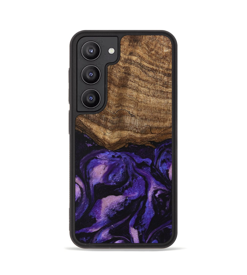 Galaxy S23 Wood Phone Case - Lexi (Purple, 746756)