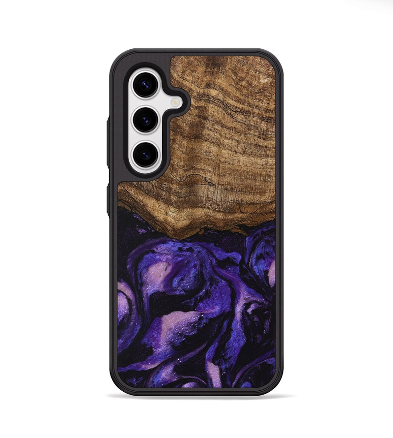 Galaxy S25 Wood Phone Case - Lexi (Purple, 746756)