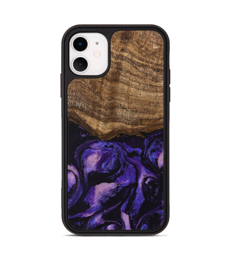 iPhone 11 Wood Phone Case - Lexi (Purple, 746756)