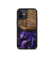 iPhone 12 mini Wood Phone Case - Lexi (Purple, 746756)