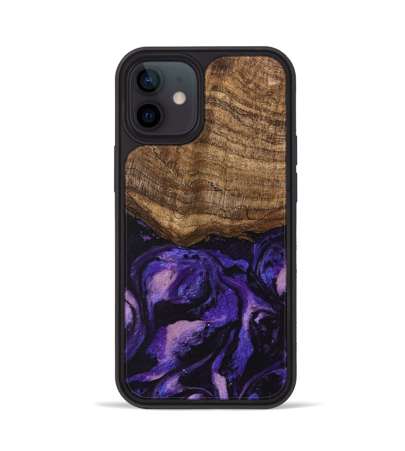 iPhone 12 Wood Phone Case - Lexi (Purple, 746756)