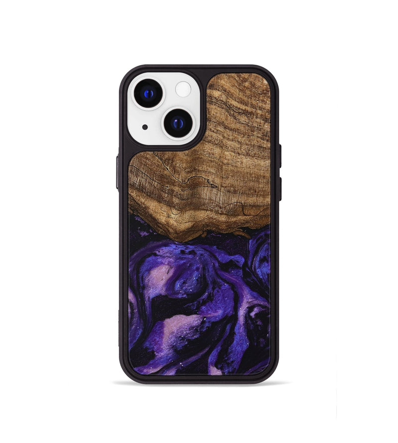 iPhone 13 mini Wood Phone Case - Lexi (Purple, 746756)