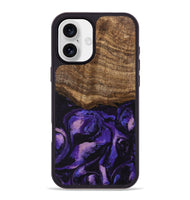 iPhone 16 Plus Wood Phone Case - Lexi (Purple, 746756)