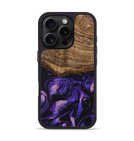 iPhone 16 Pro Wood Phone Case - Lexi (Purple, 746756)