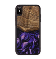 iPhone Xs Max Wood Phone Case - Lexi (Purple, 746756)