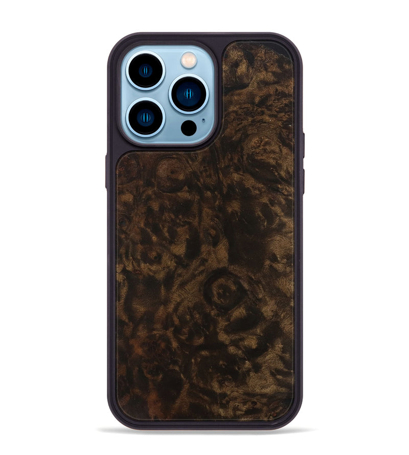 iPhone 14 Pro Max Wood Phone Case - Eva (Wood Burl, 746760)