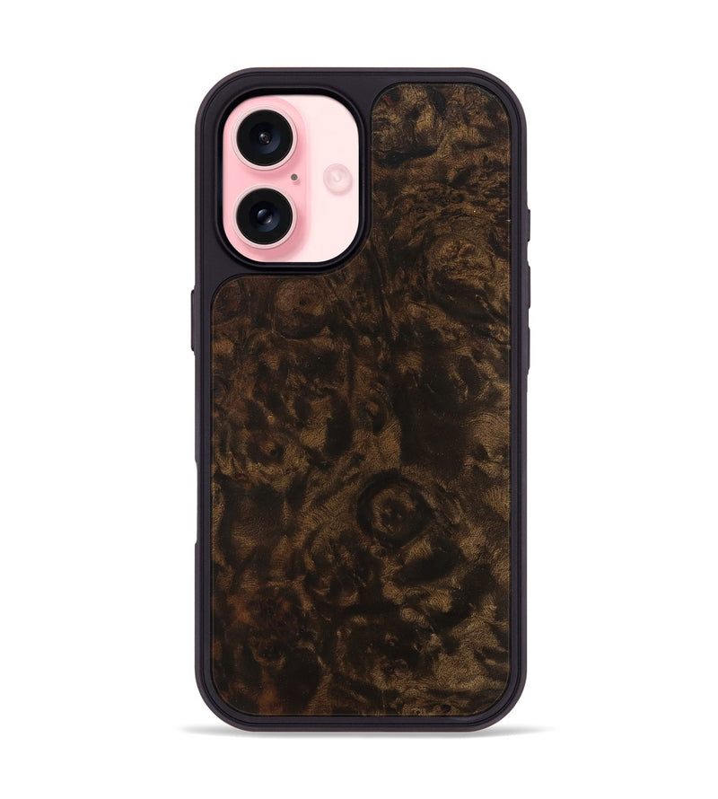 iPhone 16 Wood Phone Case - Eva (Wood Burl, 746760)