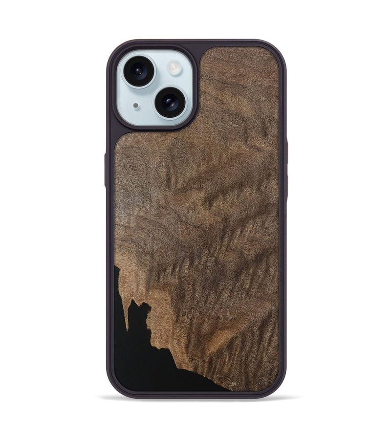 iPhone 15 Wood Phone Case - Marilee (Wood Burl, 746761)