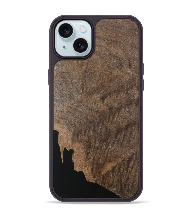 iPhone 15 Plus Wood Phone Case - Marilee (Wood Burl, 746761)