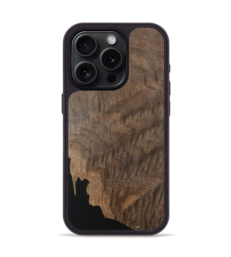 iPhone 15 Pro Wood Phone Case - Marilee (Wood Burl, 746761)