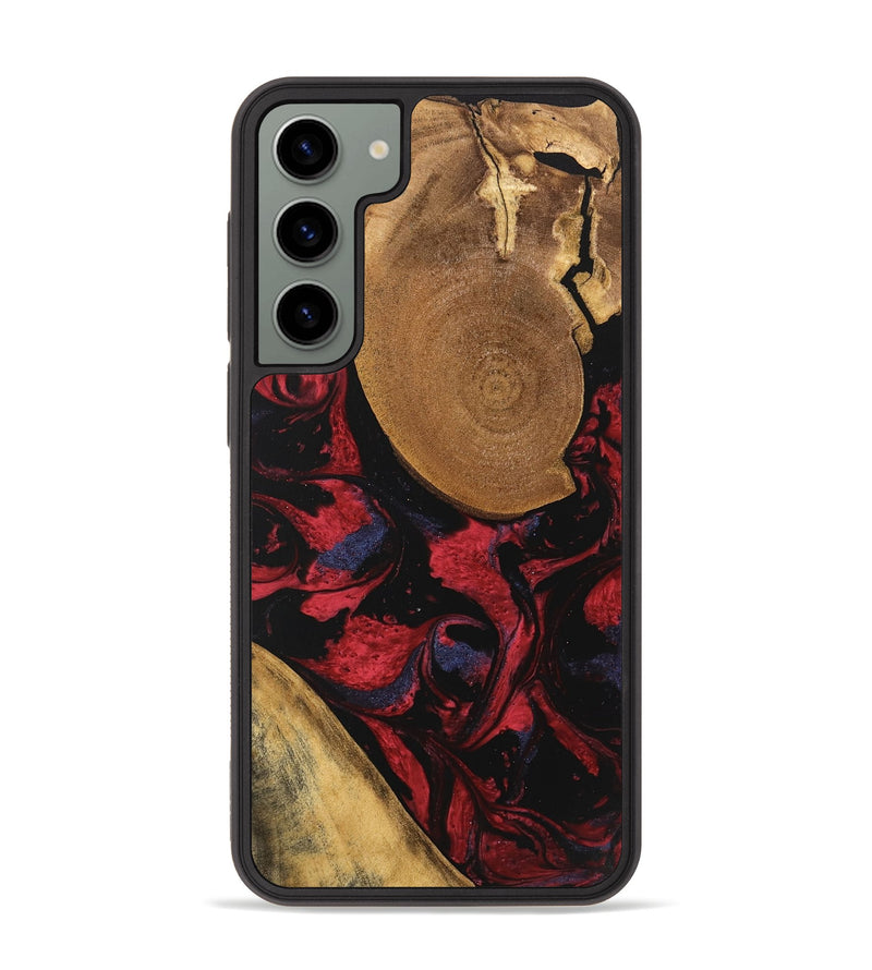 Galaxy S23 Plus Wood Phone Case - Jordin (Red, 746763)