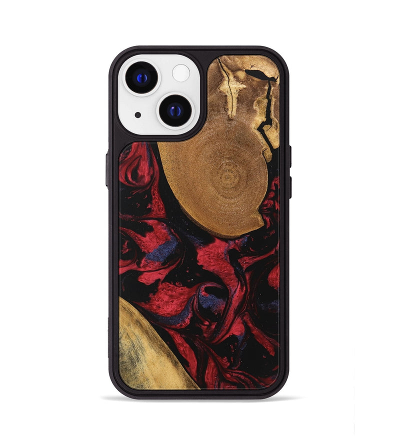 iPhone 13 Wood Phone Case - Jordin (Red, 746763)