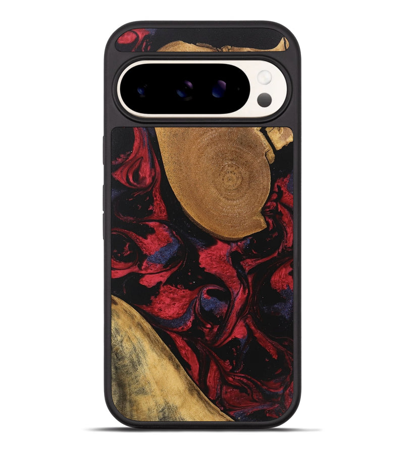 Pixel 9 Pro XL Wood Phone Case - Jordin (Red, 746763)