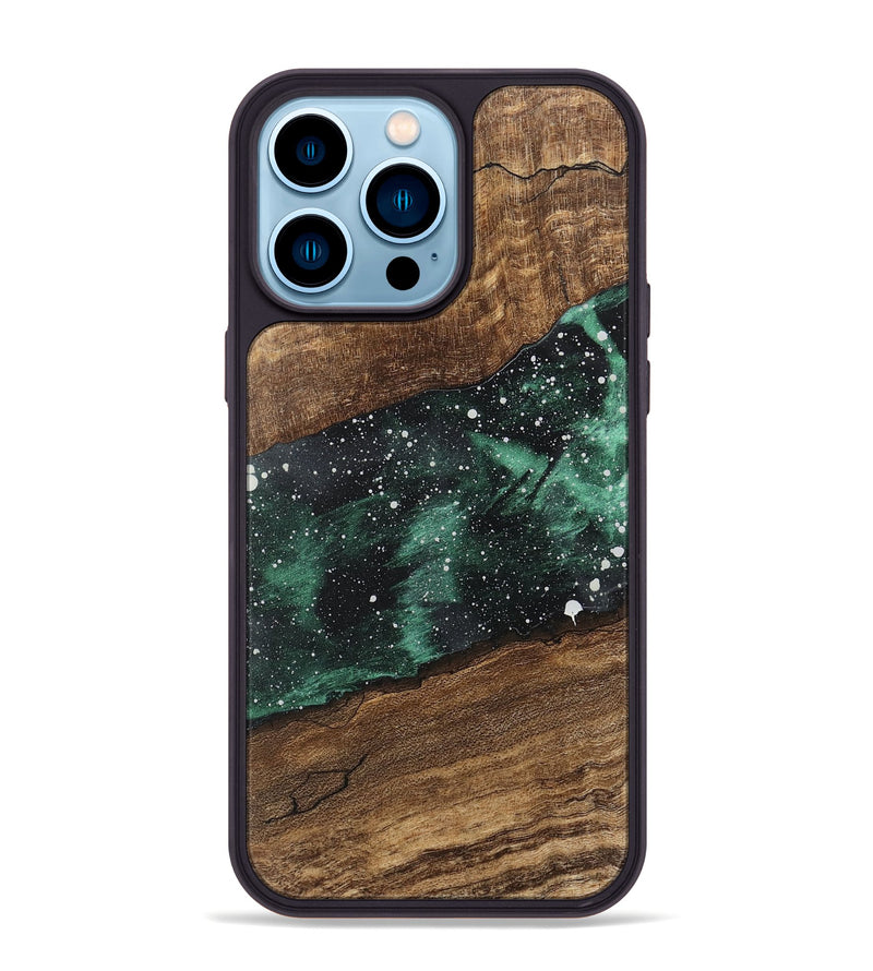 iPhone 14 Pro Max Wood Phone Case - Corene (Cosmos, 746769)