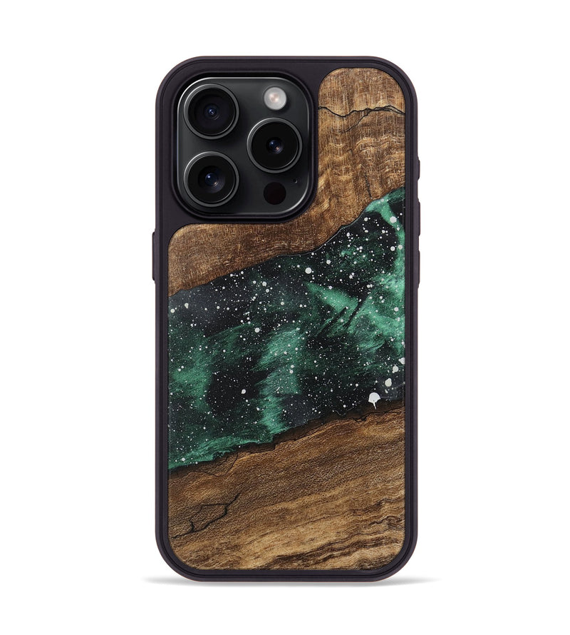 iPhone 15 Pro Wood Phone Case - Corene (Cosmos, 746769)