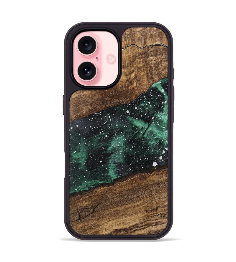 iPhone 16 Wood Phone Case - Corene (Cosmos, 746769)