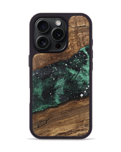 iPhone 16 Pro Wood Phone Case - Corene (Cosmos, 746769)