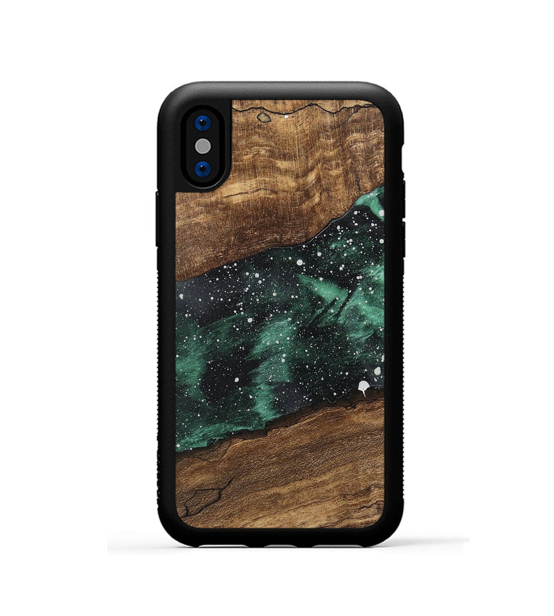 iPhone Xs Wood Phone Case - Corene (Cosmos, 746769)