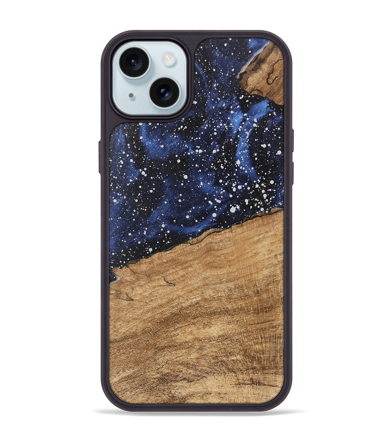 iPhone 15 Plus Wood Phone Case - Caylee (Cosmos, 746772)