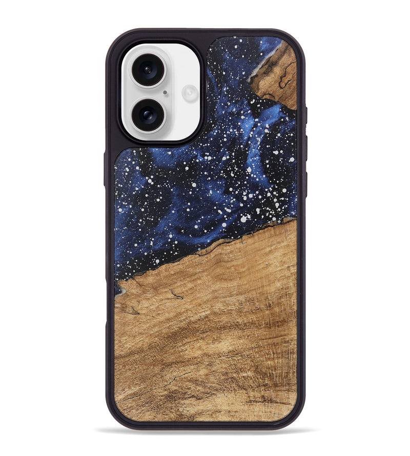 iPhone 16 Plus Wood Phone Case - Caylee (Cosmos, 746772)