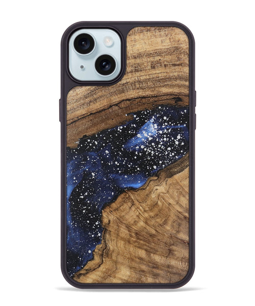 iPhone 15 Plus Wood Phone Case - Ettie (Cosmos, 746773)