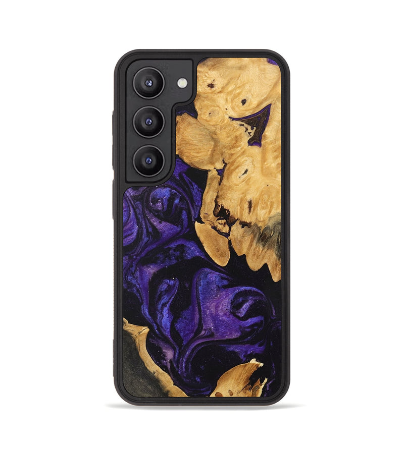 Galaxy S23 Wood Phone Case - Garnett (Purple, 746775)